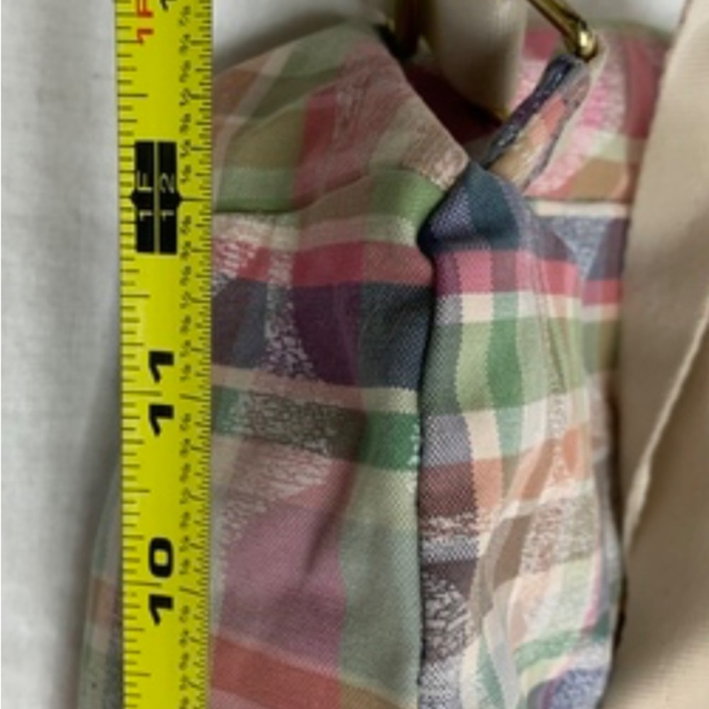 Coach Daisy Poppy Plaid Backpack Retired!! - Picture 10 of 16